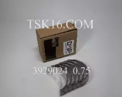 Вкладыш 0,75 коренной нижн. 3929024 (3901153) - 4/6ISBe, ISDe, 4/6BTA (Аналог)